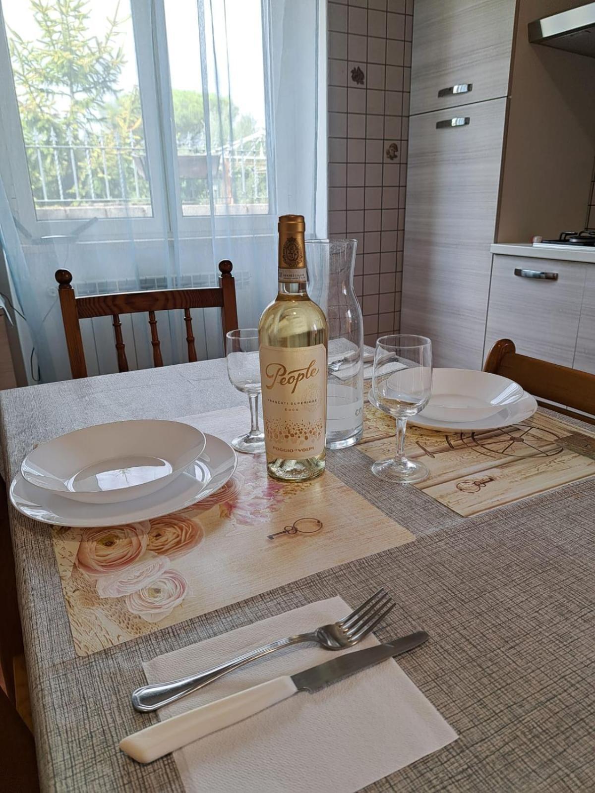 Apartment Roma Tor Vergata Con Giardino מראה חיצוני תמונה